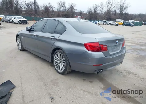 2011 BMW 550I xDrive из США, поврежденный, VIN WBAFU9C55BC783941